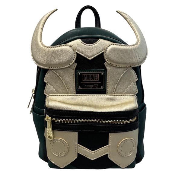 Loungefly Handbags - Loki Loungefly Marvel Cosplay Mini Backpack